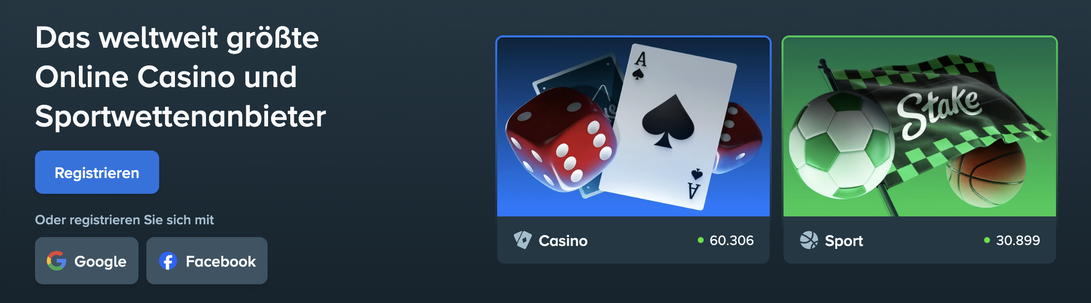 Stake Casino – Täglich 100.000 USD gewinnen